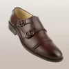 Double Monk Strap Shoes - form-09906