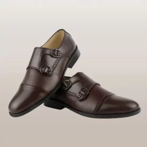 Double Monk Strap Shoes - form-9906
