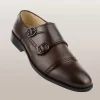 Double Monk Strap Shoes - form-9906