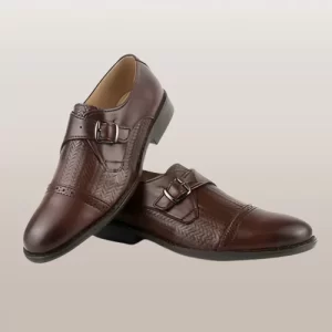 Single Monk Strap Shoes for Mens - form-9905