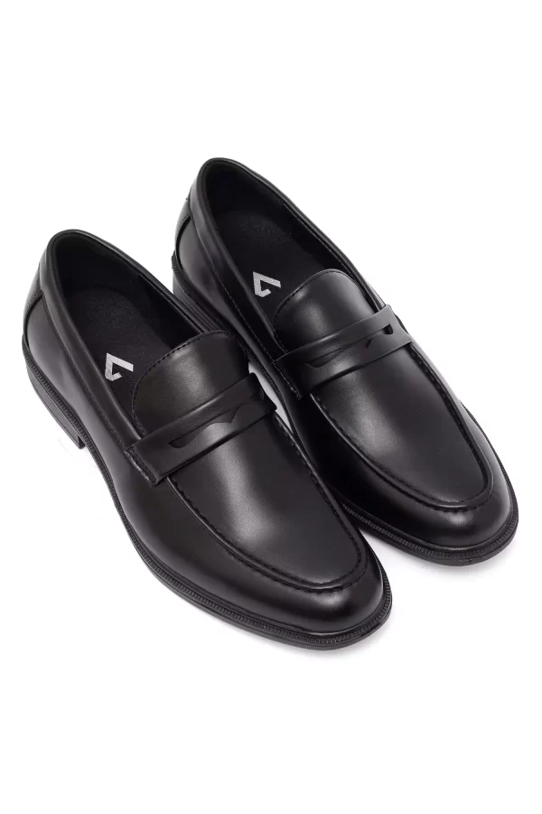 Faux Leather Loafer