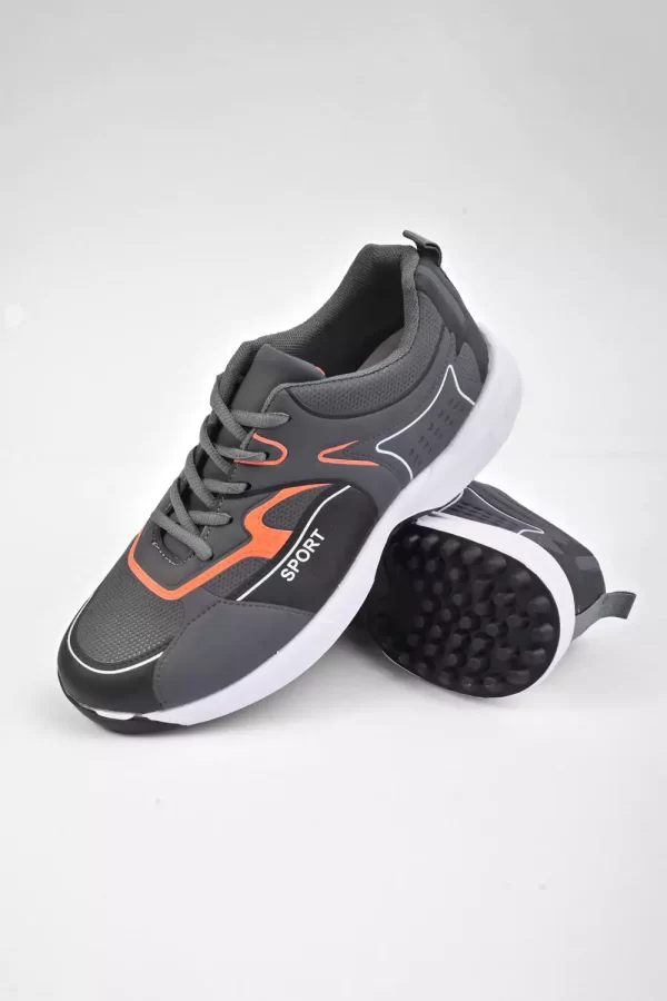 Men's Athletic Grip Shoes - gray