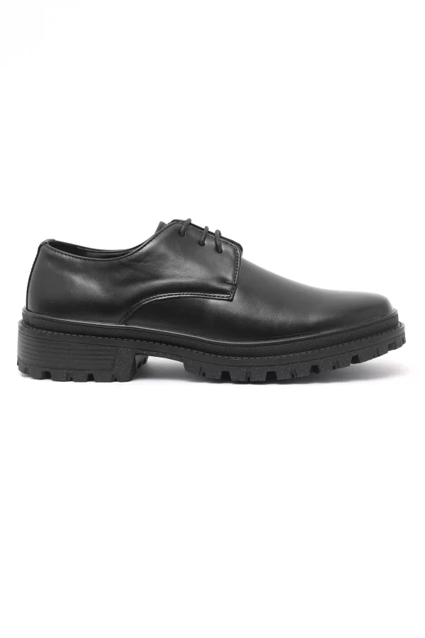Premium Leather Formal Shoes - Black