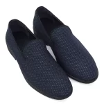 Stylish Loafers - Navy Slip-Ons