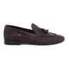 Stylish Woven Leather Loafers